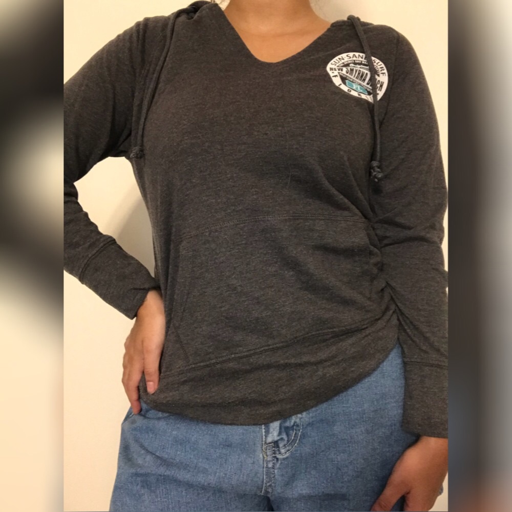 New Smyrna Beach lightweight hoodie